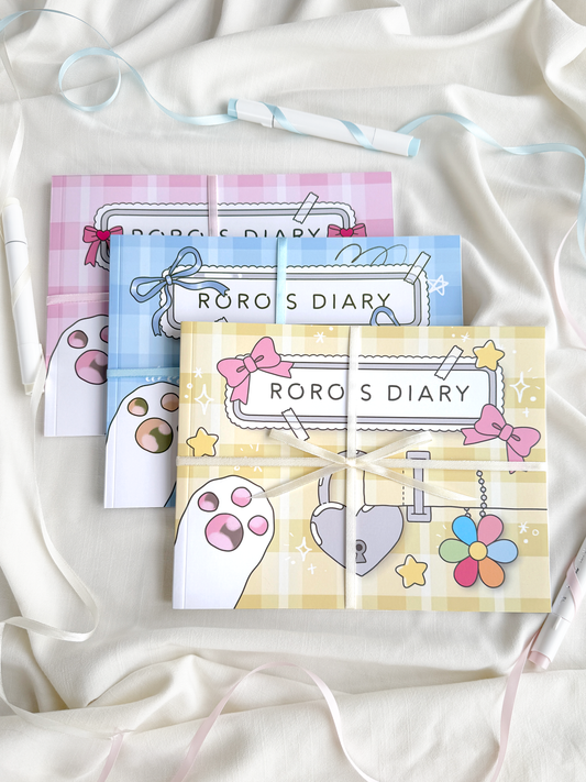 'Roro's Diary' Coloring Book Bundle