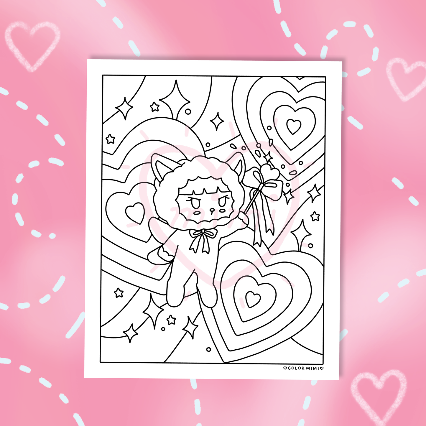 'Cupid Cat' Printables