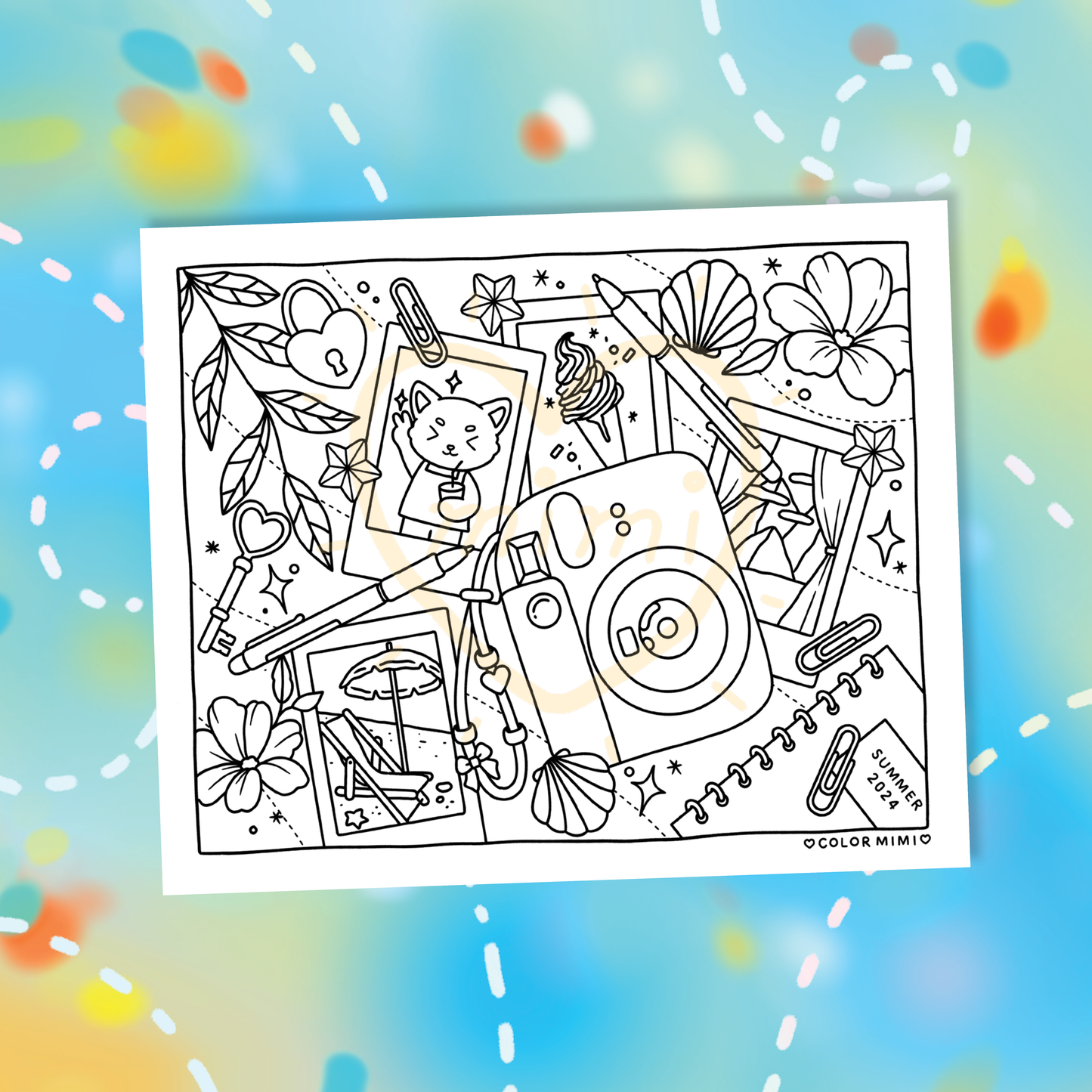 'Summer Memories' Printables