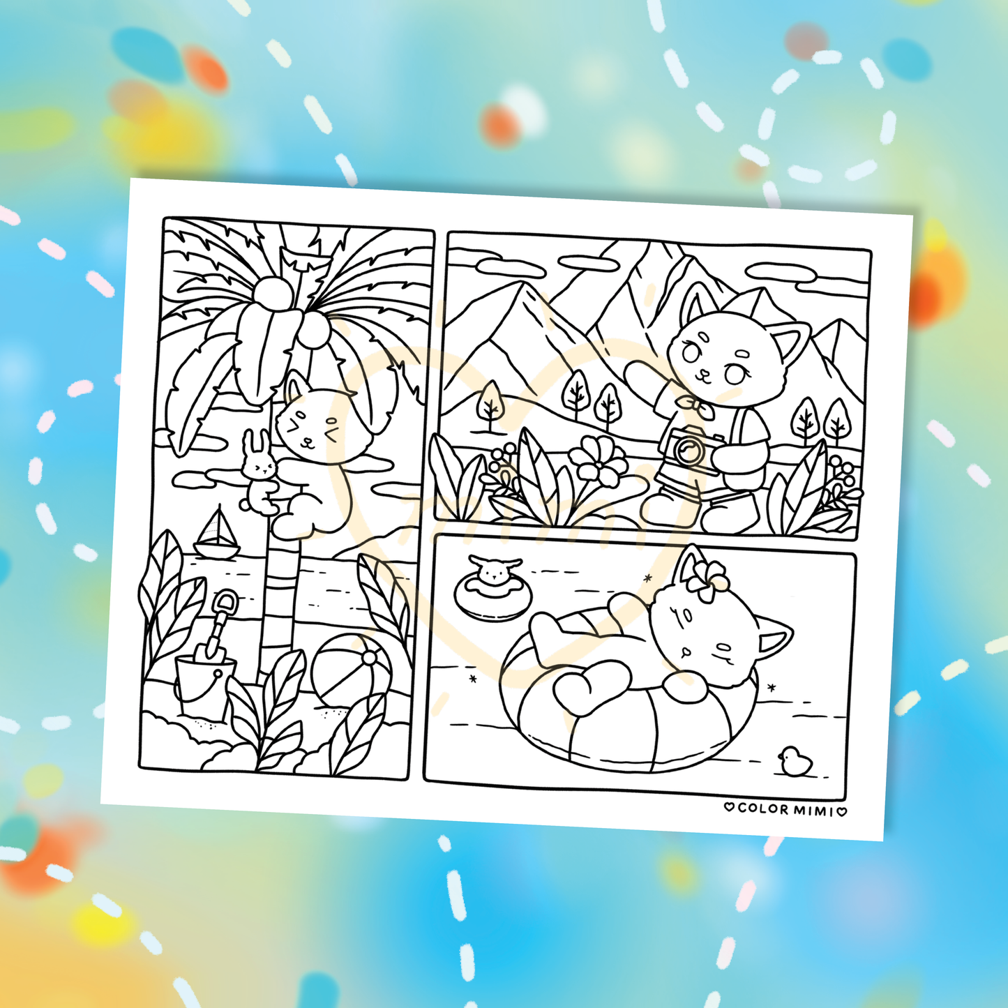 'Summer Memories' Printables