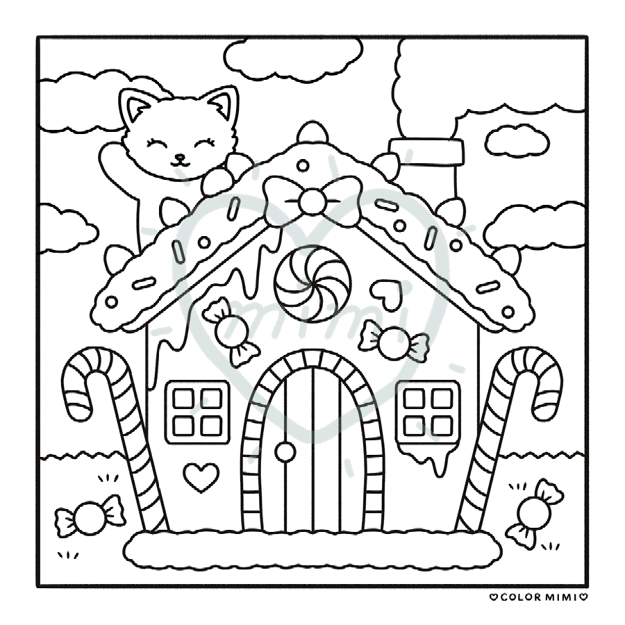 'Winter Whiskers' Printables