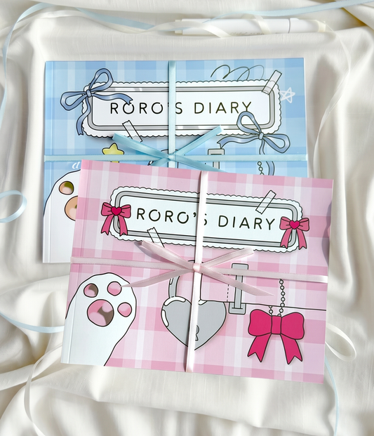 'Roro's Diary' Coloring Book Vol. 1 & 2 Bundle
