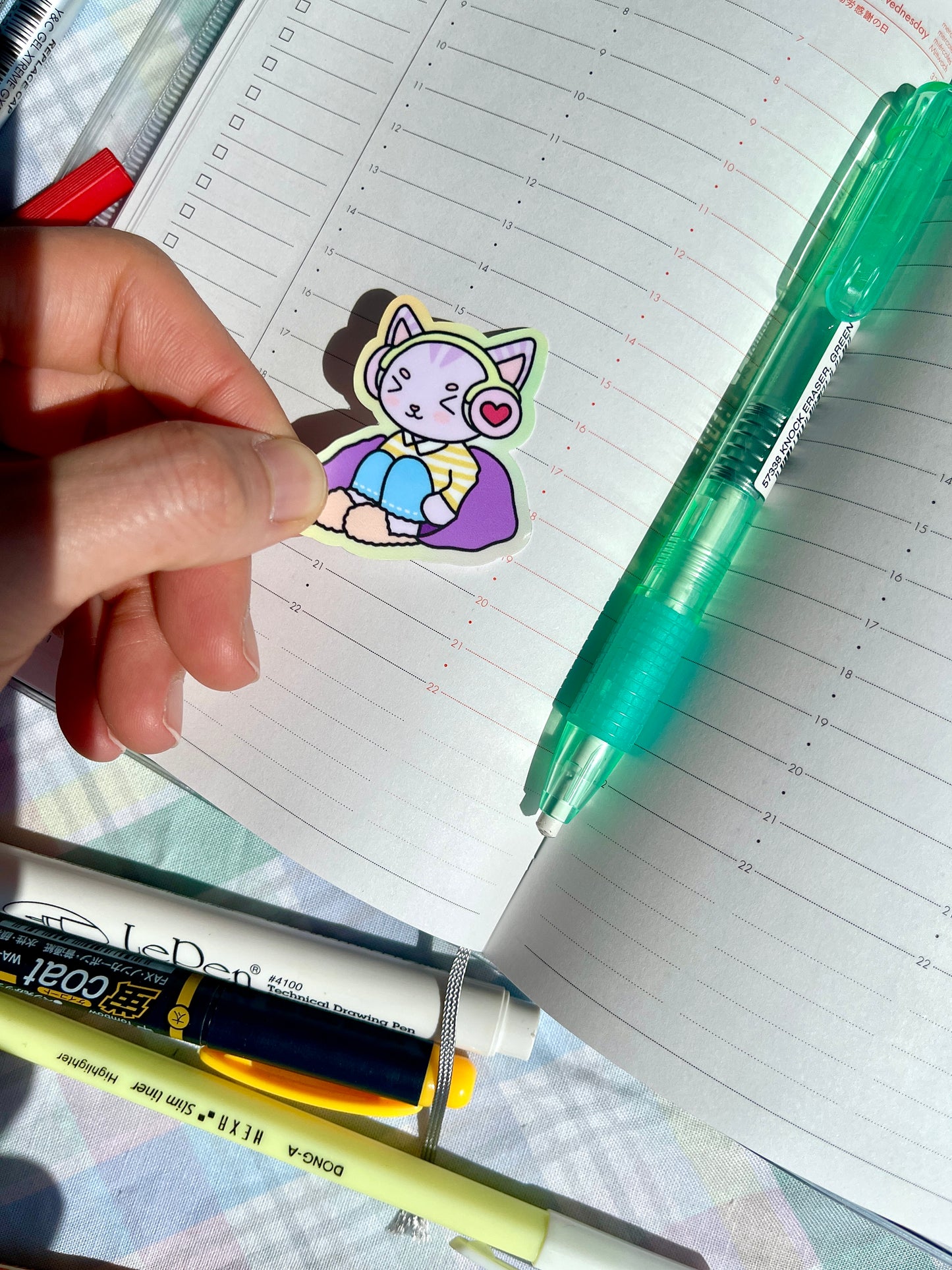 "Roro's Diary" Sticker Sheet