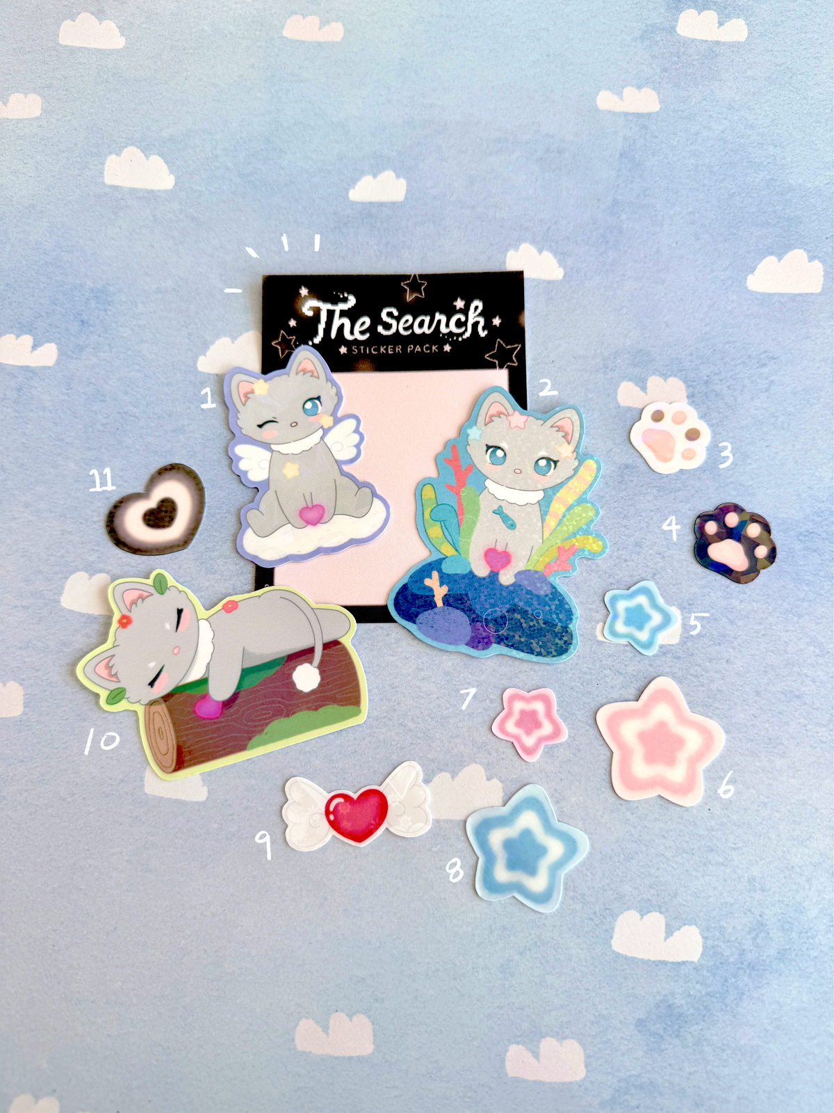 NEW 'The Search' Sticker Pack