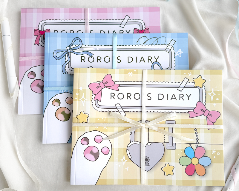 'Roro's Diary' Coloring Book Bundle
