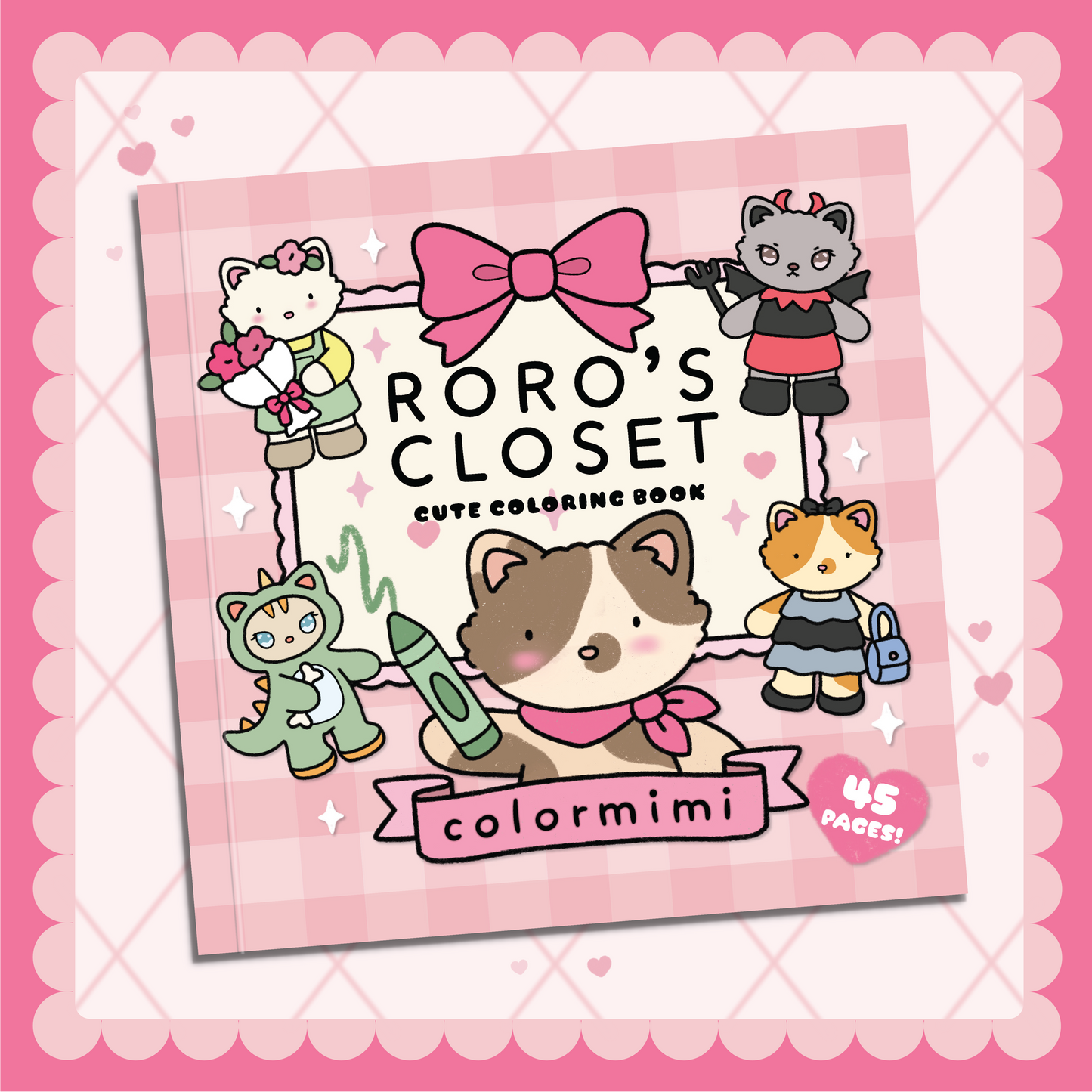 'Roro's Closet' Coloring Book
