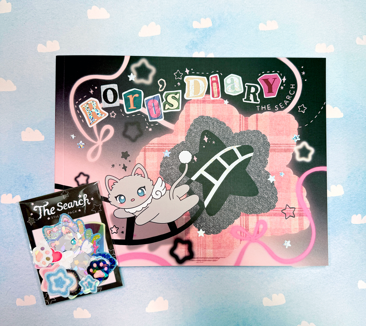 NEW 'The Search' Set: Book + Sticker Pack