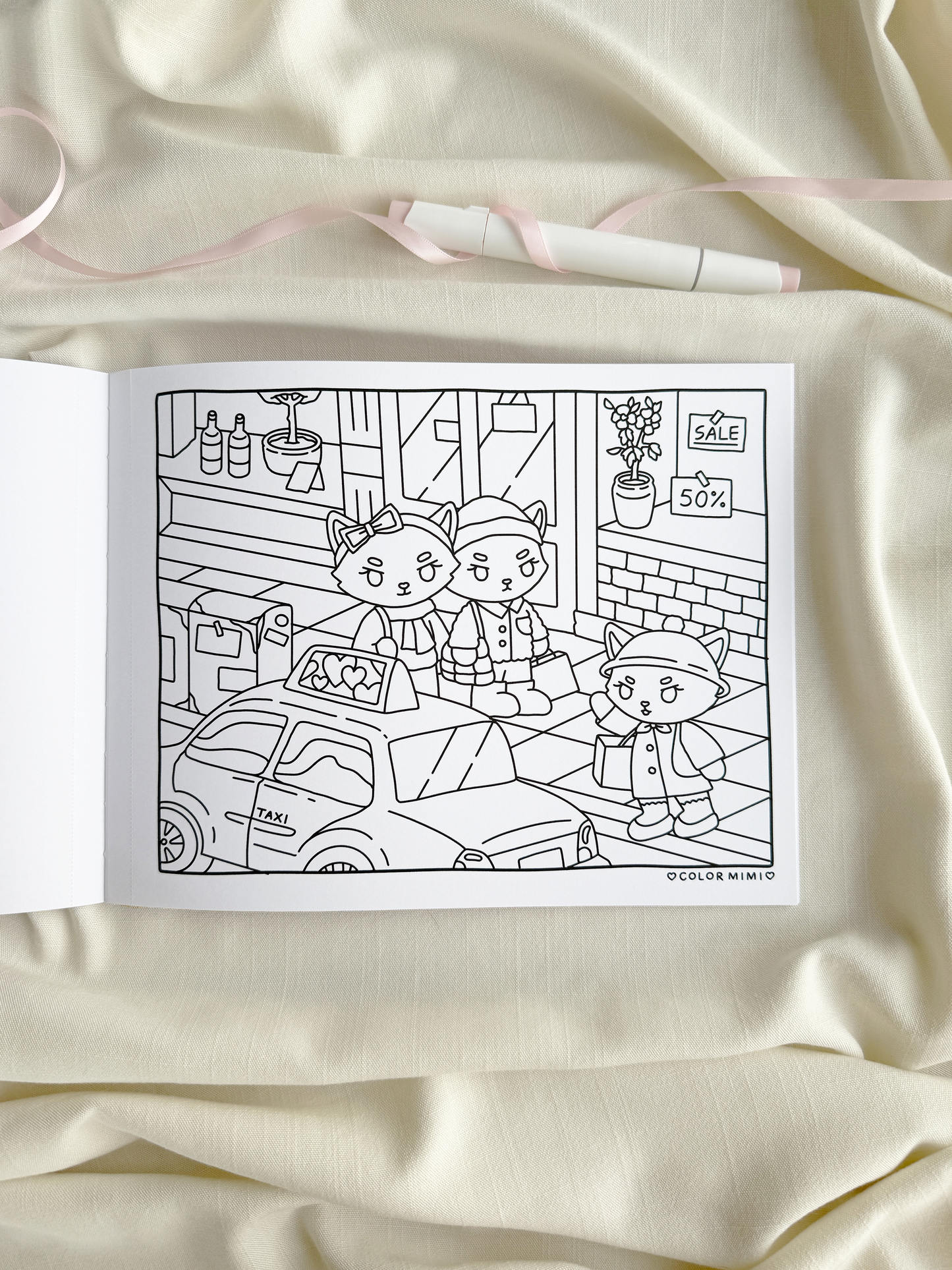 'Roro's Diary' Coloring Book Vol.1