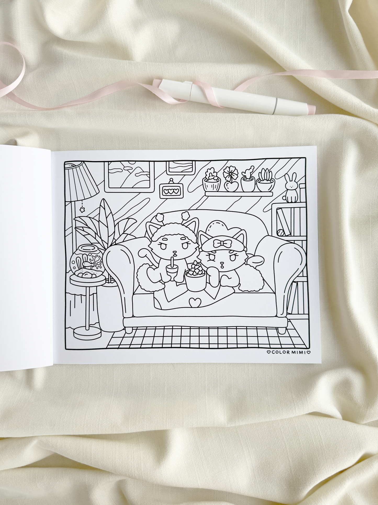 'Roro's Diary' Coloring Book Vol.1